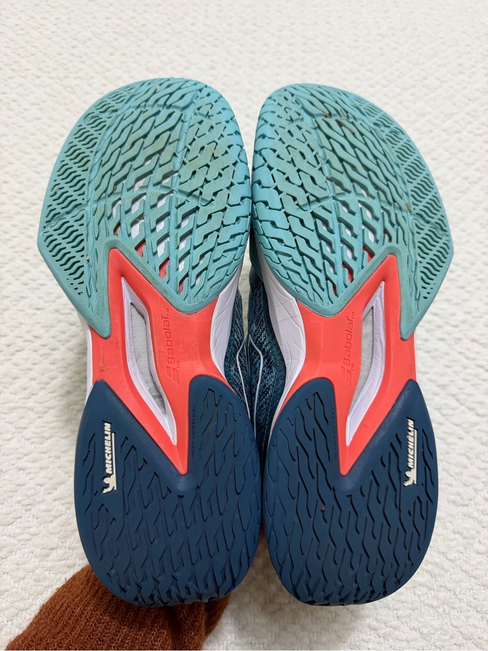 Babolat Jet Mach 3 All Court Tennis Shoes Angel Blue Men’s Size 10.5 - Picture 6 of 9